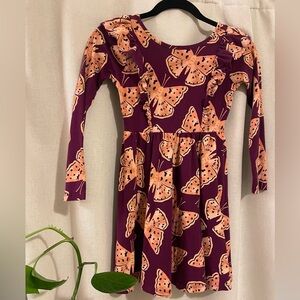 Tea Collection Girls 7 Butterfly Dress